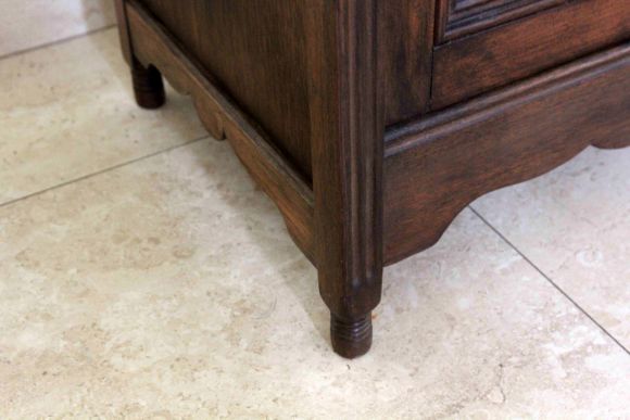 Антикварная банкетка в прихожую с мягким бархатом