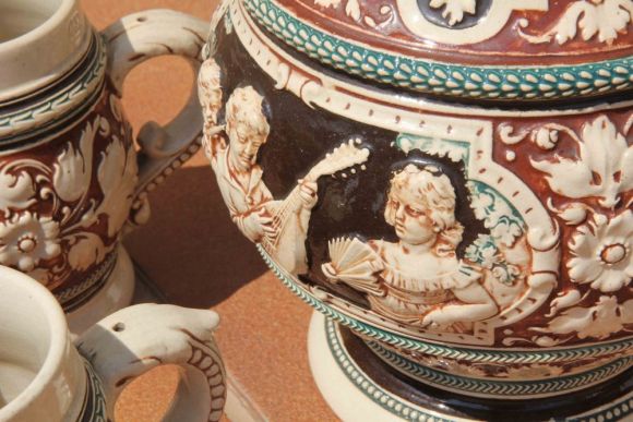 Винтажный пивной набор. Европа. Начало 20 века