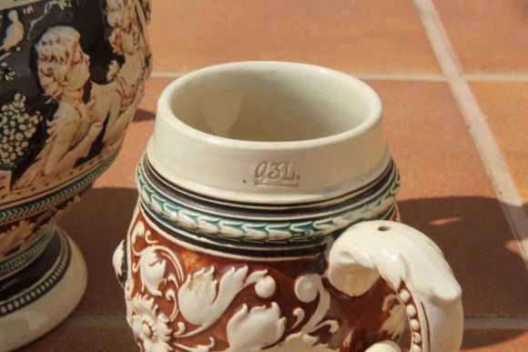 Винтажный пивной набор. Европа. Начало 20 века