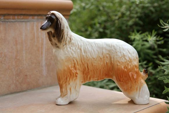Фарфоровая статуэтка Борзой ЛФЗ. Первый сорт