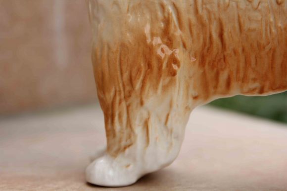 Фарфоровая статуэтка Борзой ЛФЗ. Первый сорт