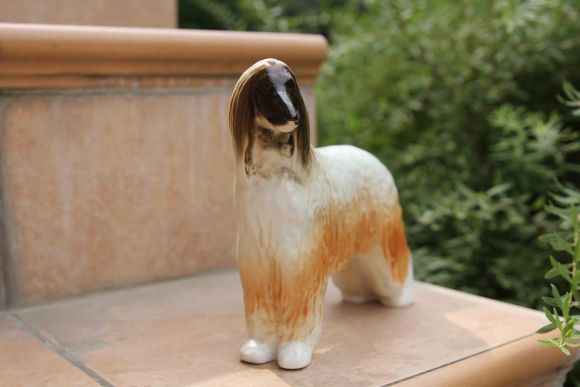 Фарфоровая статуэтка Борзой ЛФЗ. Первый сорт