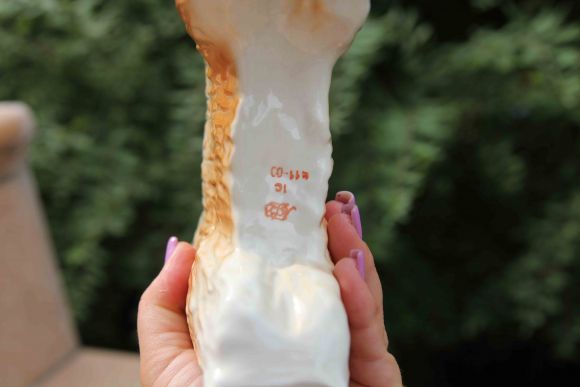 Фарфоровая статуэтка Борзой ЛФЗ. Первый сорт