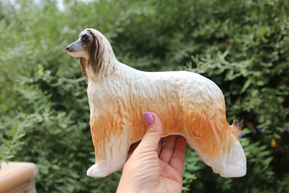 Фарфоровая статуэтка Борзой ЛФЗ. Первый сорт