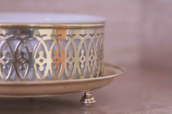 Интересная винтажная вазочка .Европа. Середина 20 века