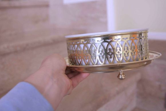 Интересная винтажная вазочка .Европа. Середина 20 века