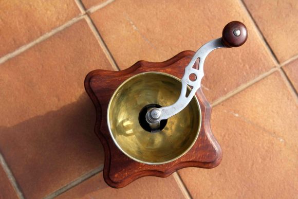 Антикварная механическая кофемолка.Европа.Начало 20 века