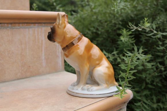 Статуэтка бульдог советского периода