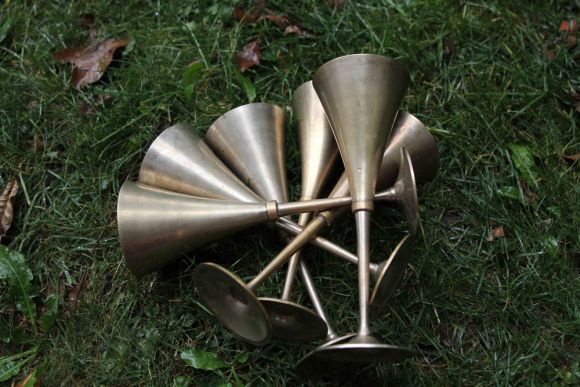 Роскошные старинные фужеры. Европа. Начало 20 века