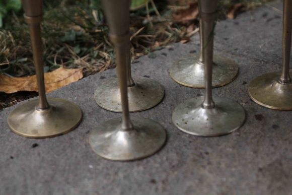 Роскошные старинные фужеры. Европа. Начало 20 века