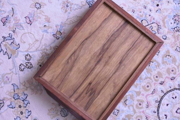 Старинный  сервировочный поднос Маркетри