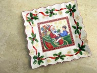 Элитное декоративное блюдо Villeroy & Boch .Германия. Середина 20 века