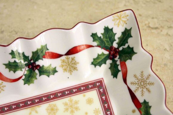 Элитное декоративное блюдо Villeroy & Boch .Германия. Середина 20 века