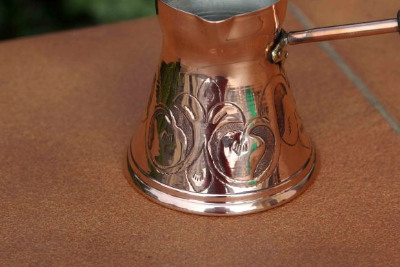 Красивая антикварная кофеварка. Европа. Начало 20 века