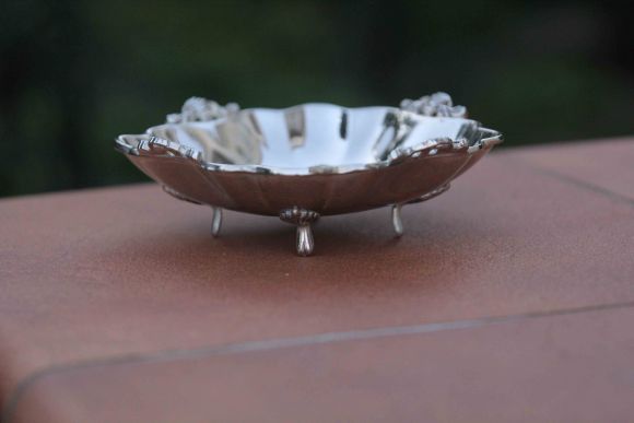 Винтажная конфетница посеребрение. Европа. Начало 20 века