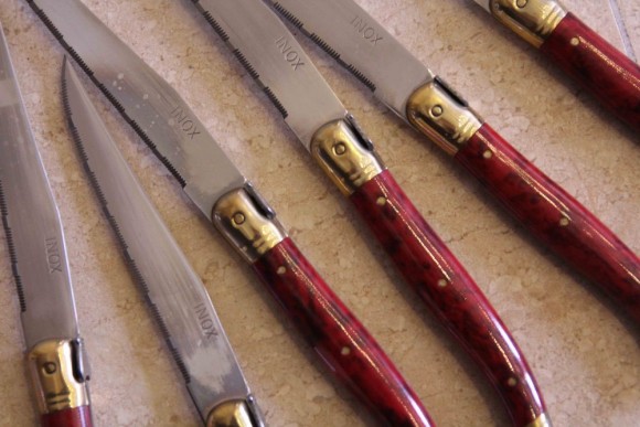 Великолепные антикварные  кухонные ножи. Италия. Начало 20 века