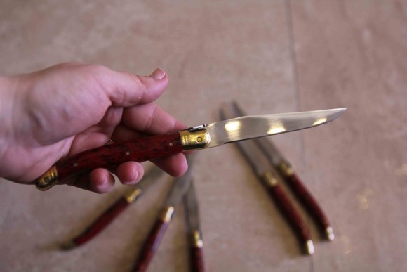 Великолепные антикварные  кухонные ножи. Италия. Начало 20 века