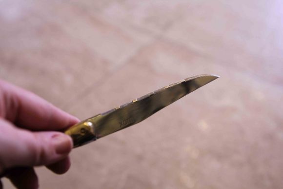 Великолепные антикварные  кухонные ножи. Италия. Начало 20 века