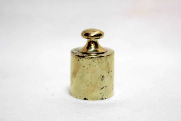 Антикварные гири из латуни 500 г. Европа. Начало 20 века