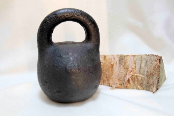 Старинная тяжеленная круглая гиря на 20 кг.Европа начало 20 века