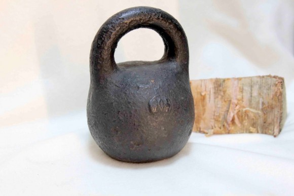 Старинная тяжеленная круглая гиря на 20 кг.Европа начало 20 века