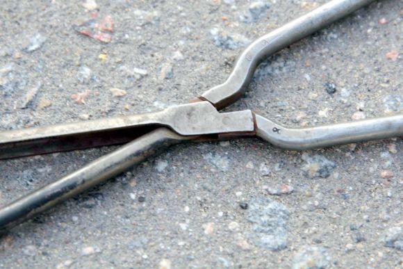 Старинные Щипцы для завивки усов и волос. Европа. Конец 19 века