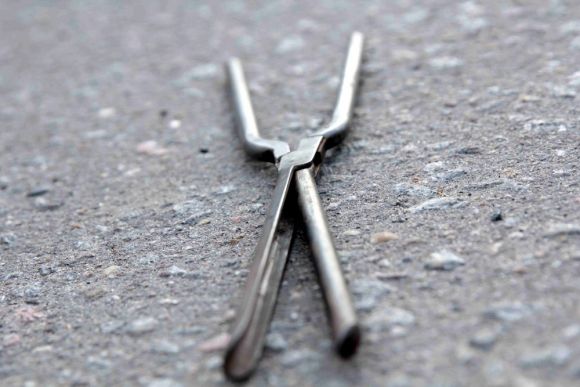 Старинные Щипцы для завивки усов и волос. Европа. Конец 19 века