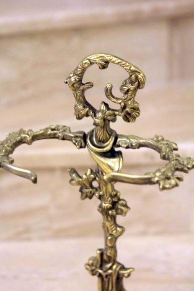 Старинная зонтница из бронзы. Стиль ОХОТА. Европа. Начало 20 века