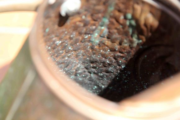 Замечательный зольник. Сюжет "Любимая бабушка". Медь