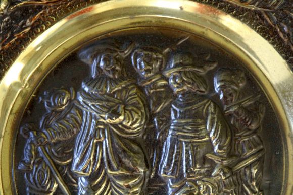 Латунное панно прекрасного качества СОЛДАТЫ КОРОЛЯ 