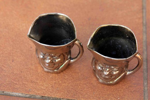 Пара антикварных английских молочников.Англия.Начало 20 века