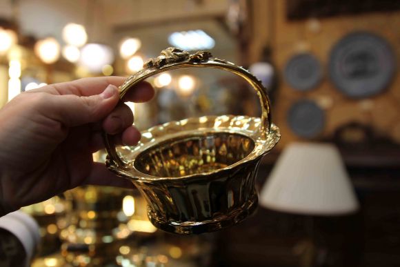 Золотой чайный сервиз