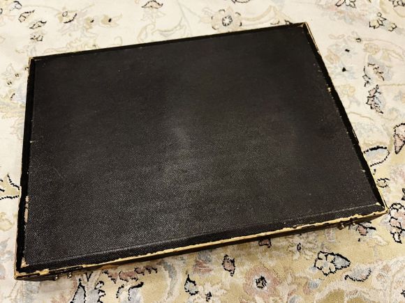 Старинный английский набор для сервировки рыбных блюд. На 12 персон.